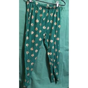 Faded Glory 1X pants Irish Shamrock